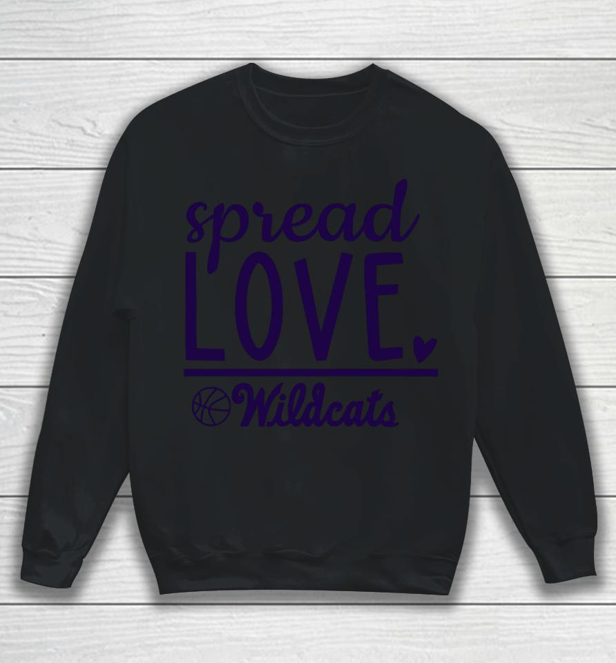 K-State Men’s Basketball Spread Love Wildcats Sweatshirt