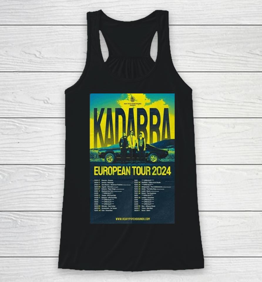 Kadabra Band European Tour 2024 Racerback Tank