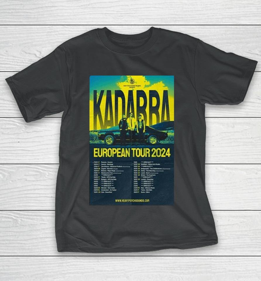 Kadabra Band European Tour 2024 T-Shirt