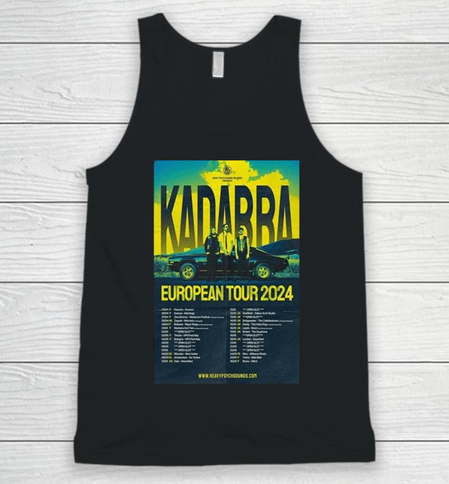 Kadabra Band European Tour 2024 Unisex Tank Top