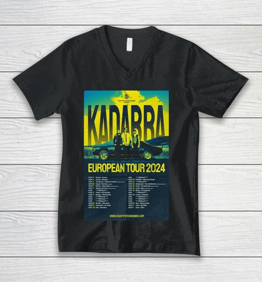 Kadabra Band European Tour 2024 Unisex V-Neck T-Shirt