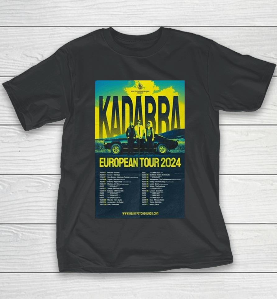 Kadabra Band European Tour 2024 Youth T-Shirt