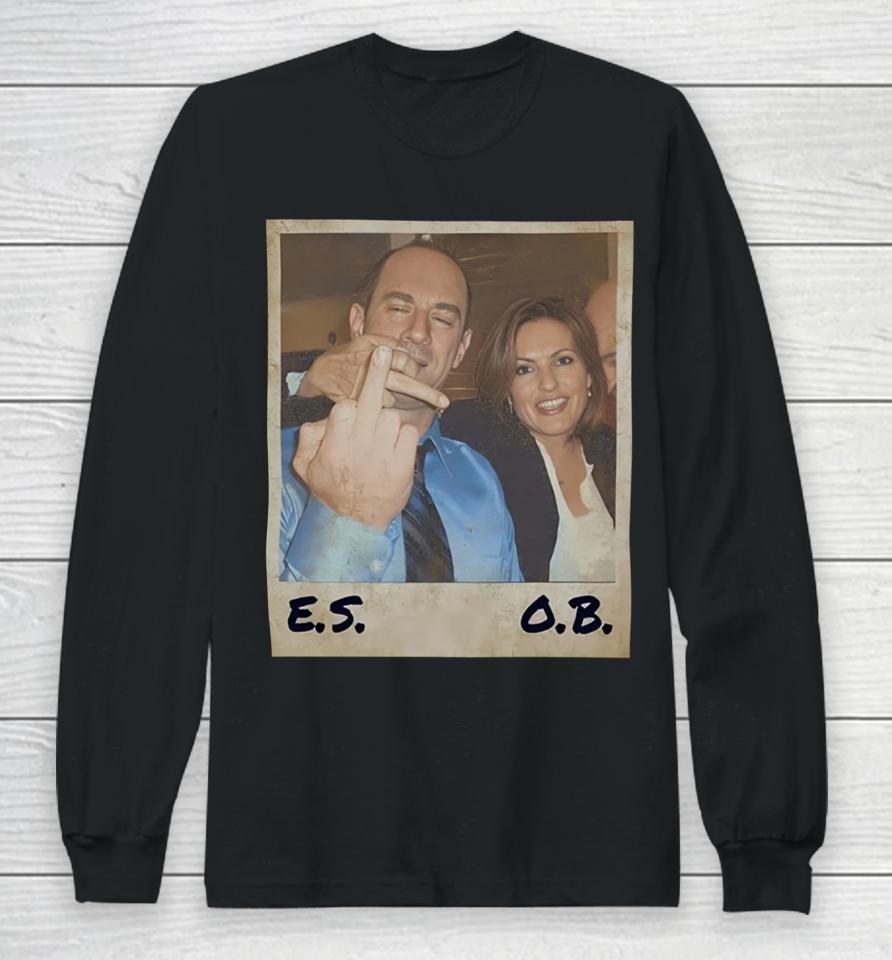 Kailyn Lowry Elliot Stabler And Olivia Benson Long Sleeve T-Shirt