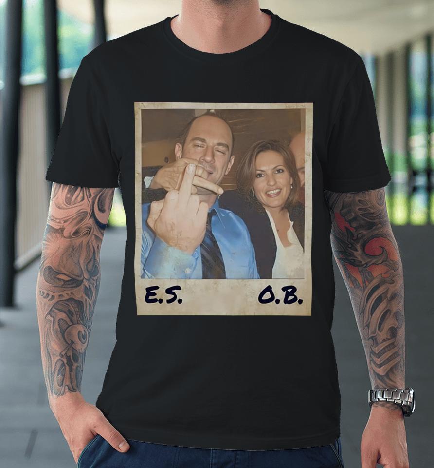 Kailyn Lowry Elliot Stabler And Olivia Benson Premium T-Shirt