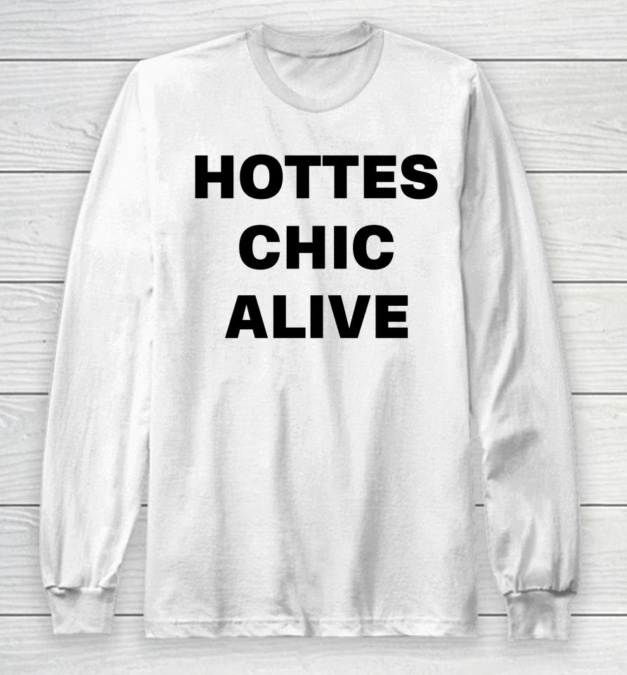 Kaliii Wearing Hottest Chic Alive Long Sleeve T-Shirt