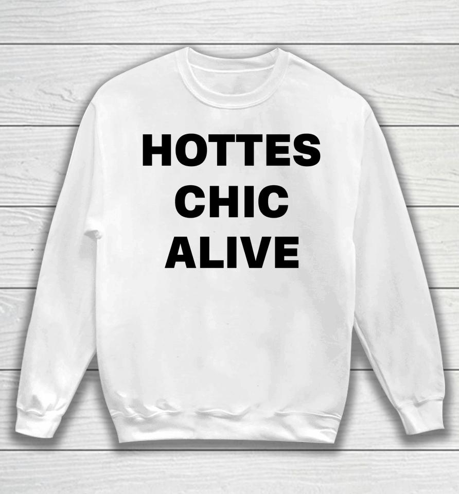 Kaliii Wearing Hottest Chic Alive Sweatshirt