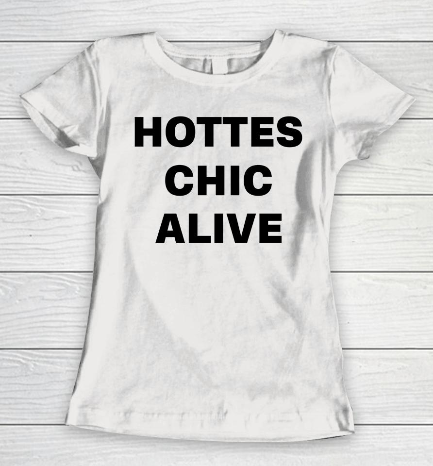 Kaliii Wearing Hottest Chic Alive Women T-Shirt