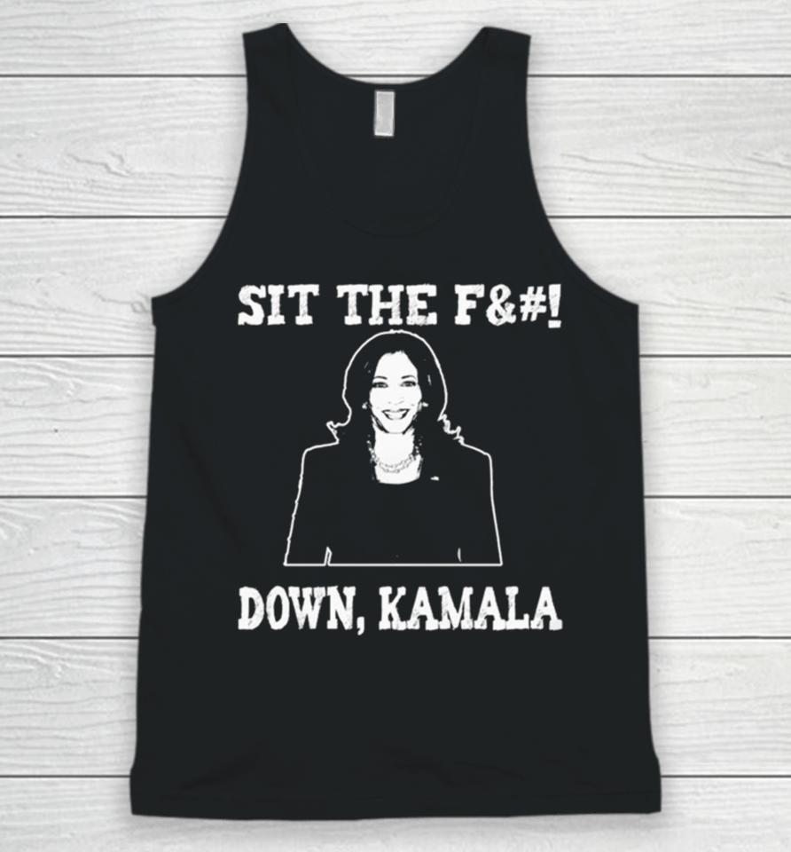 Kamala Harris Sit The Fuck Down Kamala Unisex Tank Top