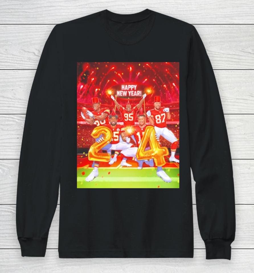 Kansas City Chiefs 2023 Was One To Remember Happy New Year Chiefs Kingdom Long Sleeve T-Shirt