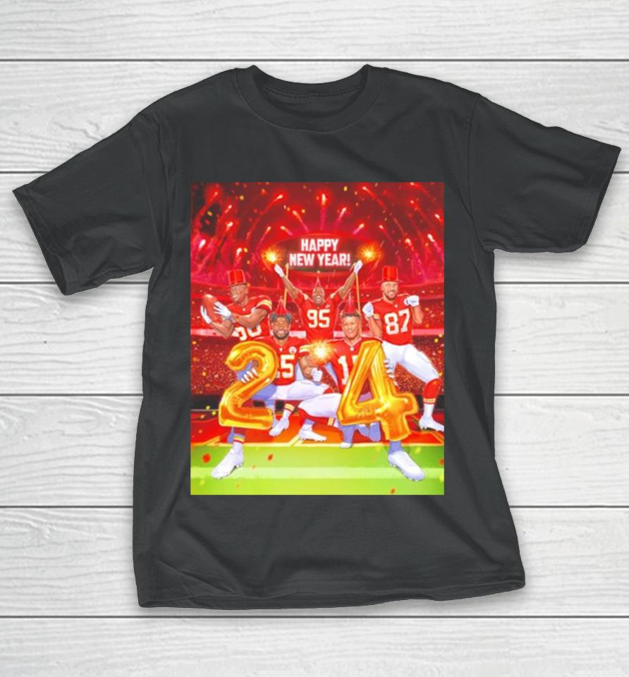 Kansas City Chiefs 2023 Was One To Remember Happy New Year Chiefs Kingdom T-Shirt
