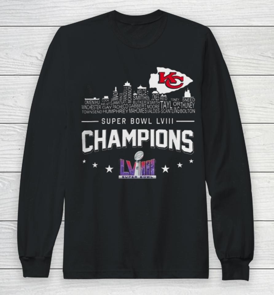Kansas City Chiefs Champions Nfl Logo Long Sleeve T-Shirt