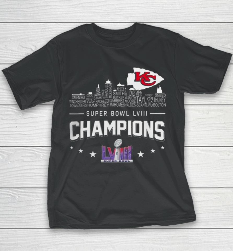 Kansas City Chiefs Champions Nfl Logo Youth T-Shirt