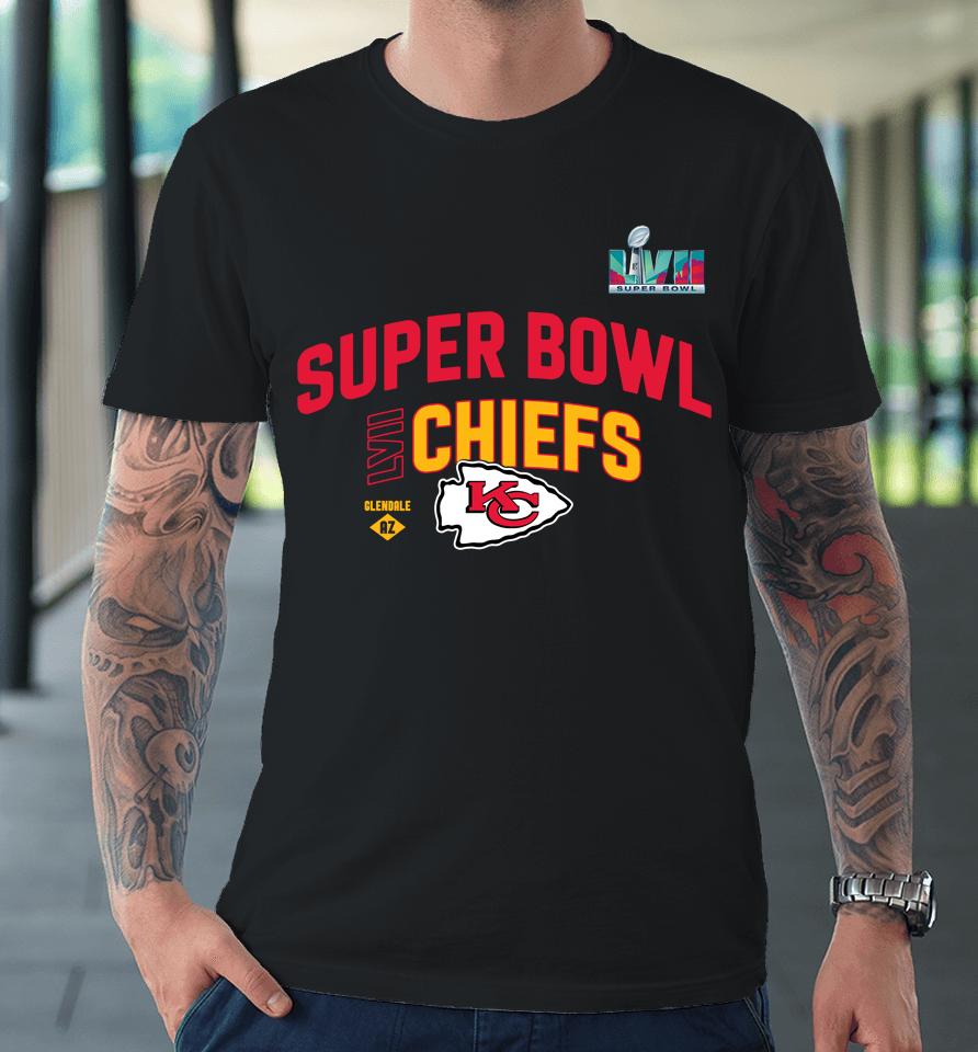 Kansas City Chiefs Super Bowl Lvii Premium T-Shirt