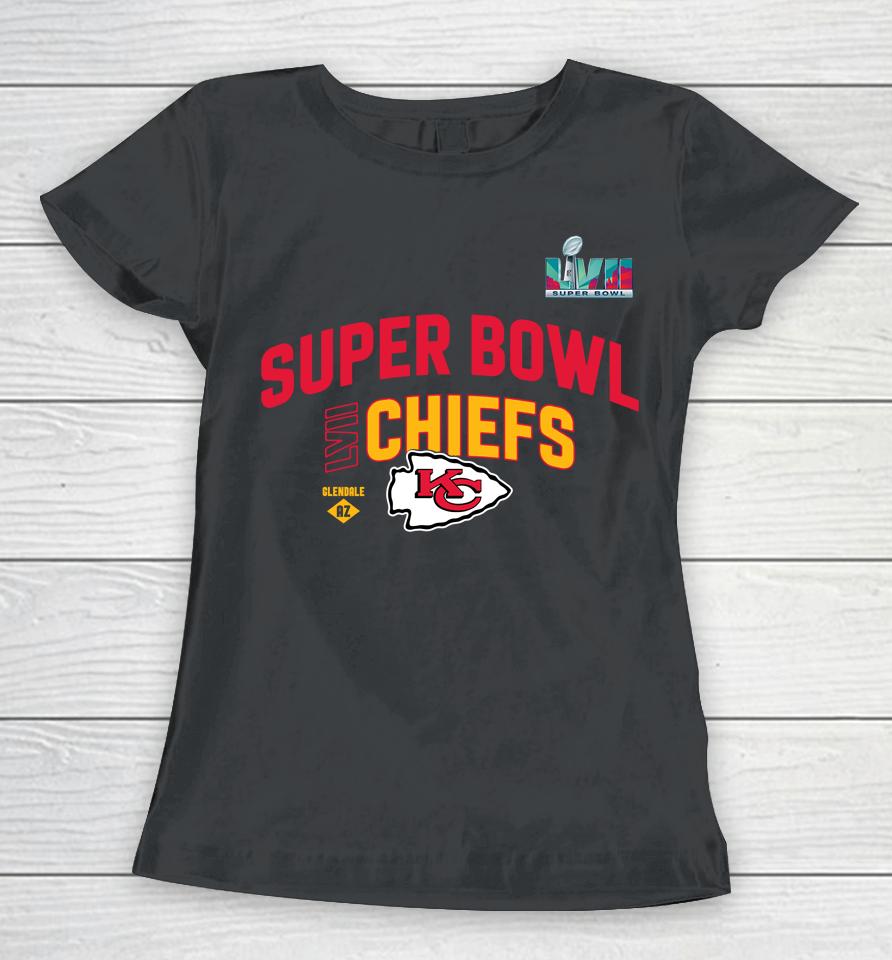 Kansas City Chiefs Super Bowl Lvii Women T-Shirt