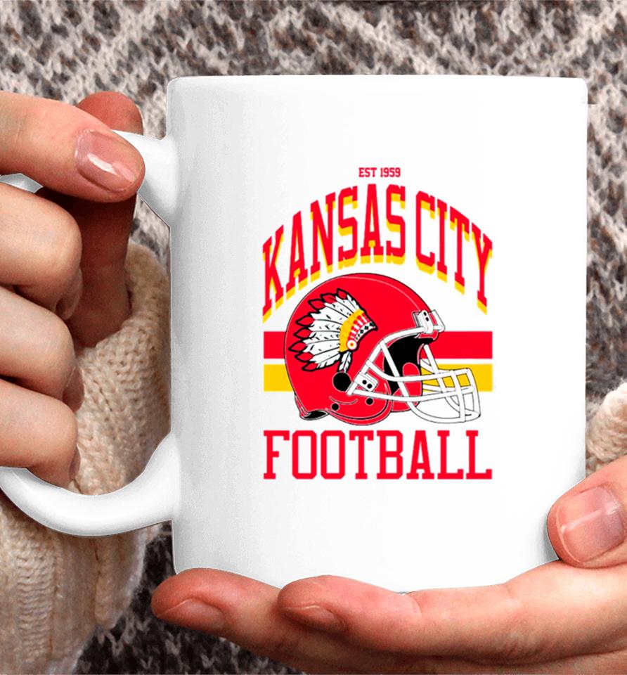 Kansas City Football Red Jersey Coffee Mug