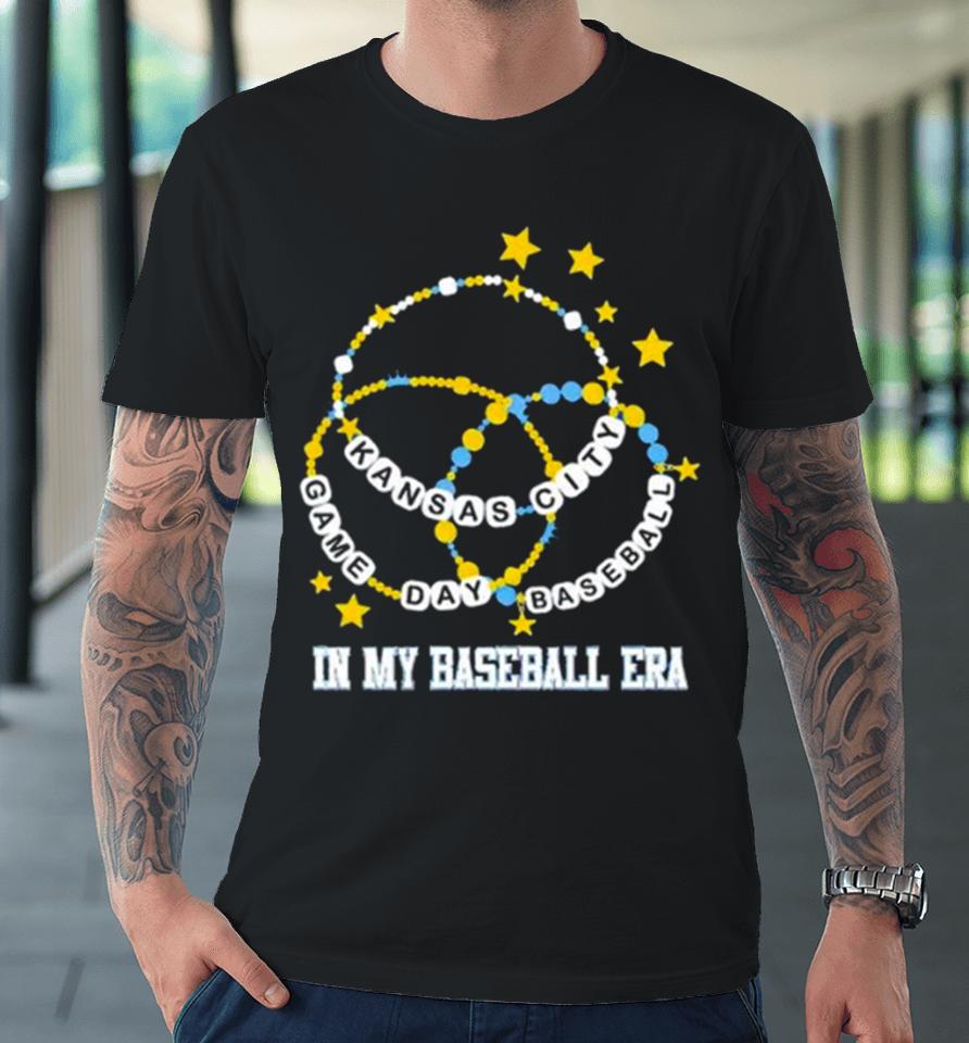 Kansas City Game Day Baseball In My Baseball Era Premium T-Shirt