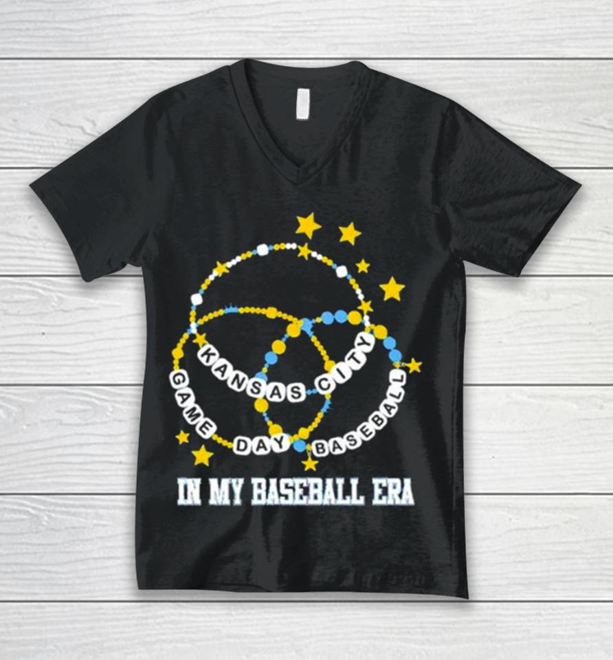 Kansas City Game Day Baseball In My Baseball Era Unisex V-Neck T-Shirt