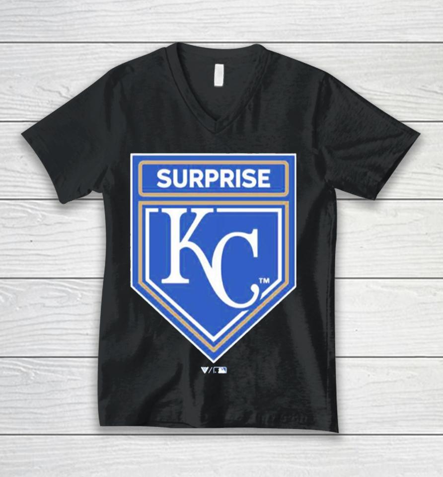 Kansas City Royals 2024 Spring Training Logo Unisex V-Neck T-Shirt