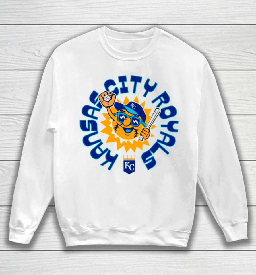 Kansas City Royals Baseball Sun Sweatshirt