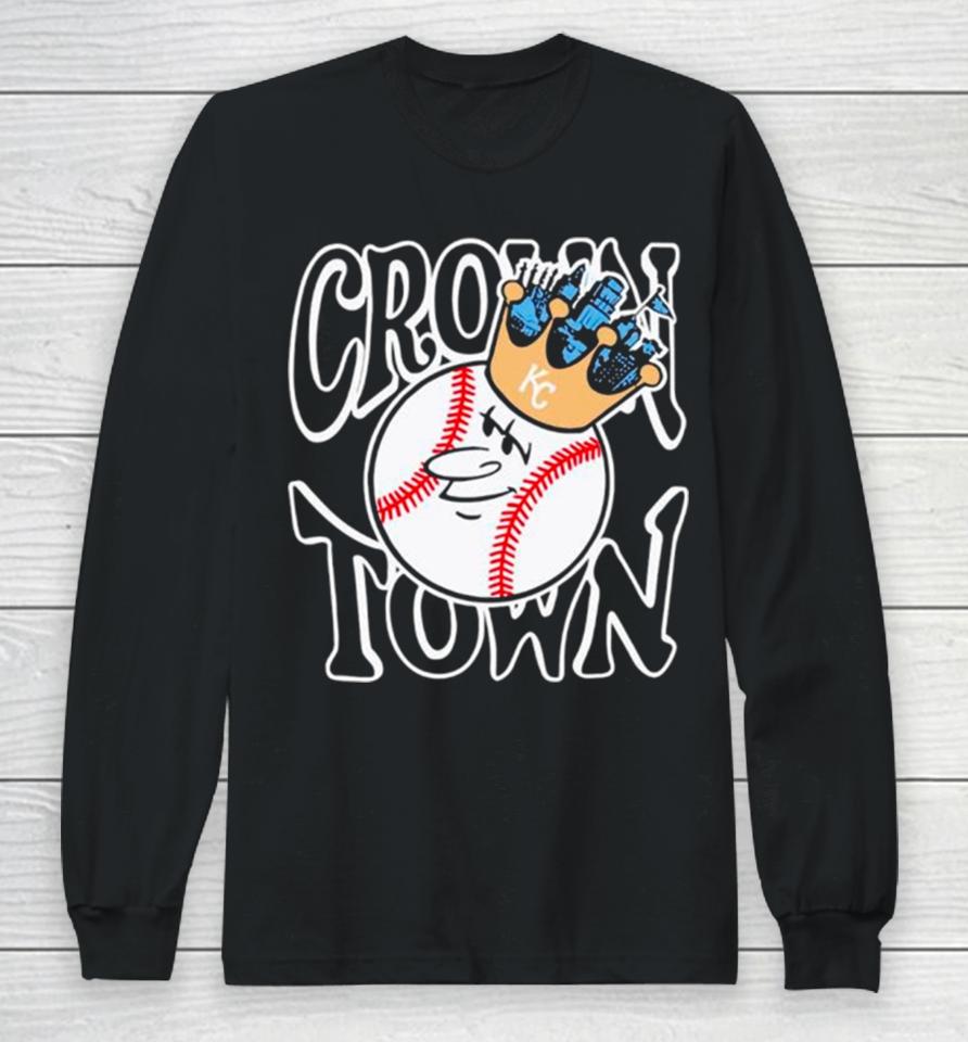 Kansas City Royals Crown Town Baseball Long Sleeve T-Shirt