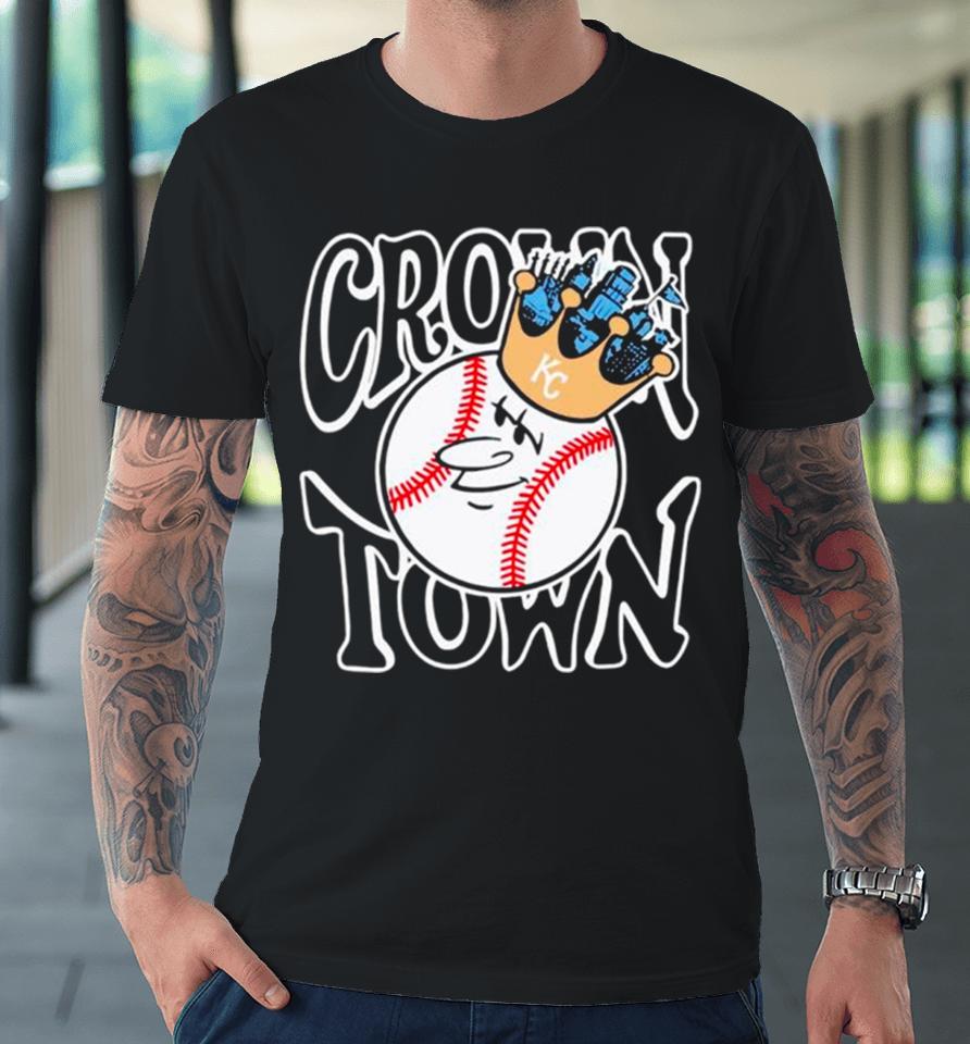 Kansas City Royals Crown Town Baseball Premium T-Shirt