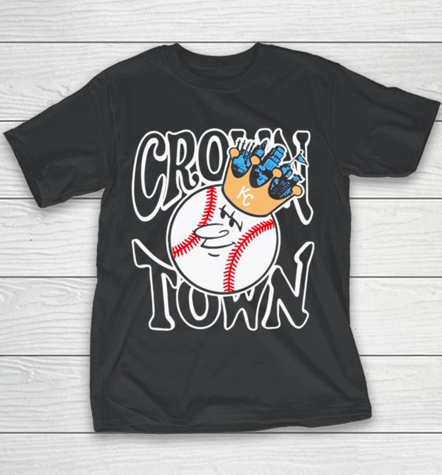 Kansas City Royals Crown Town Baseball Youth T-Shirt