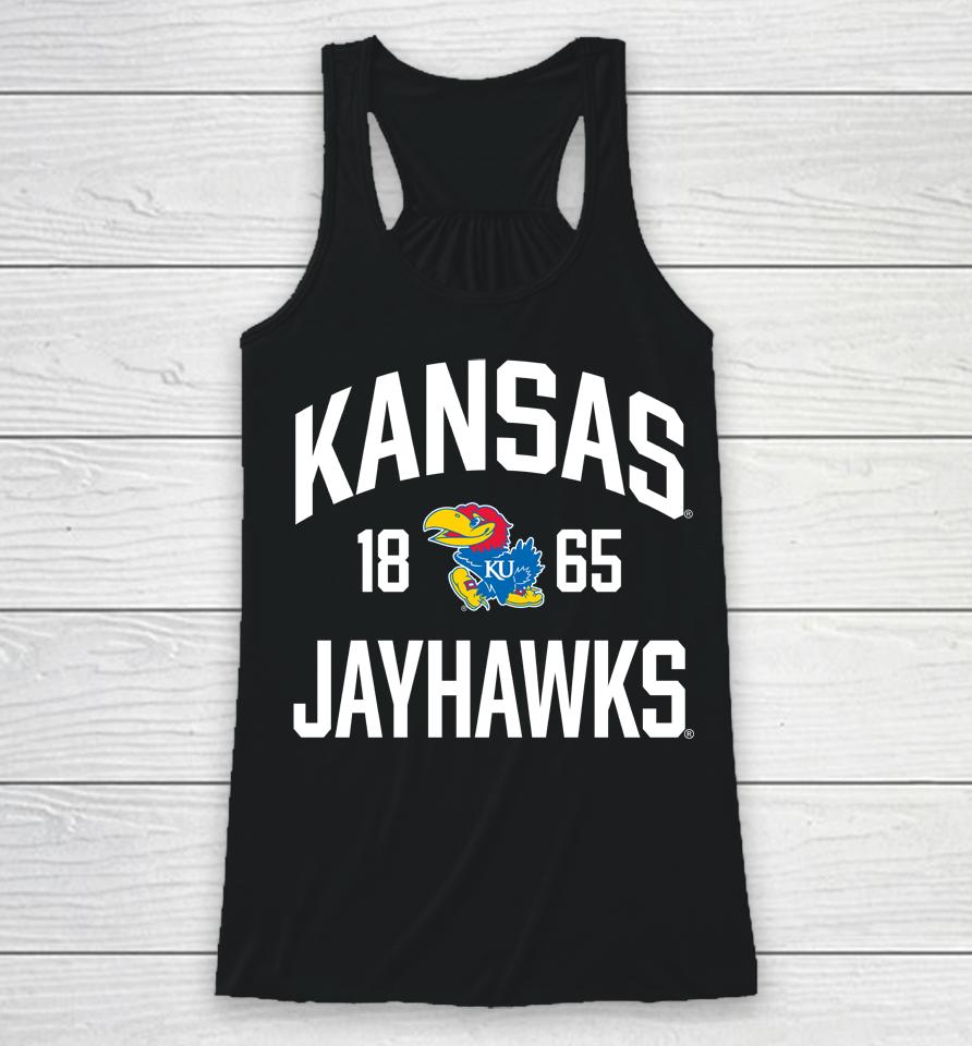 Kansas Jayhawks 1274 Victory Falls 1865 Racerback Tank