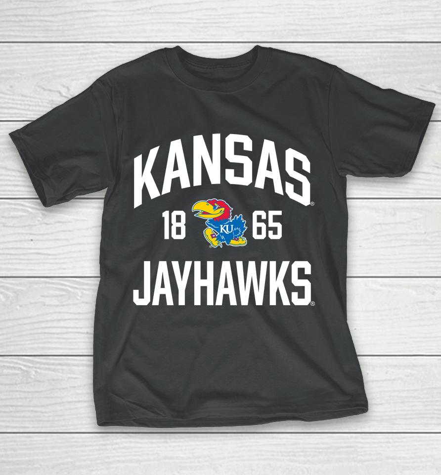 Kansas Jayhawks 1274 Victory Falls 1865 T-Shirt