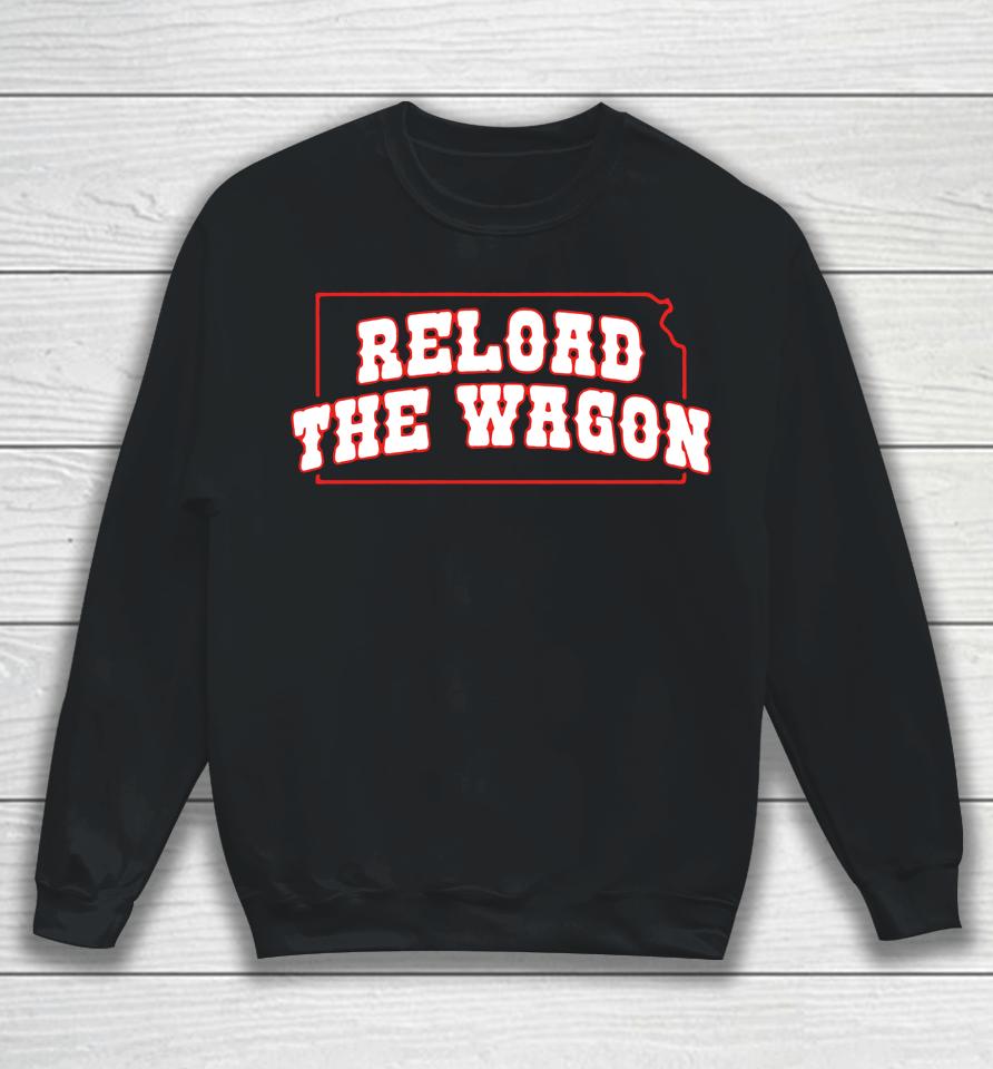 Kansas Jayhawks Reload The Wagon Barstool Sports Sweatshirt