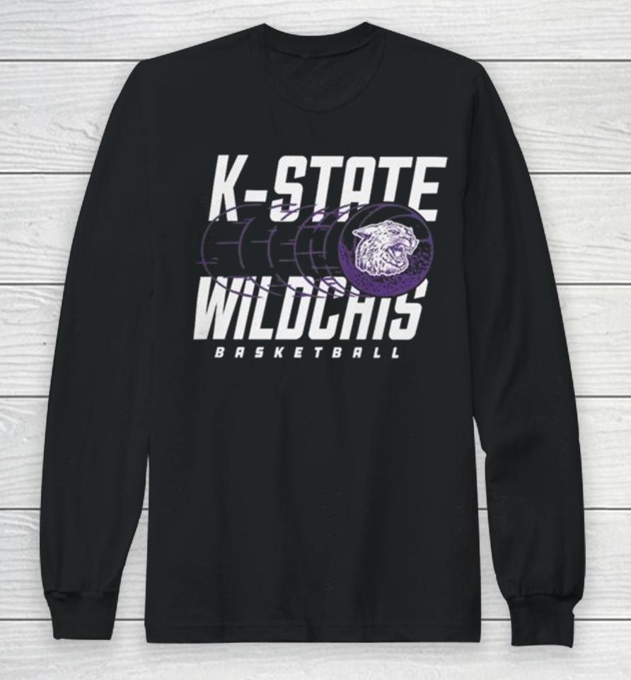 Kansas State Wildcats Basketball Logo 2024 Long Sleeve T-Shirt