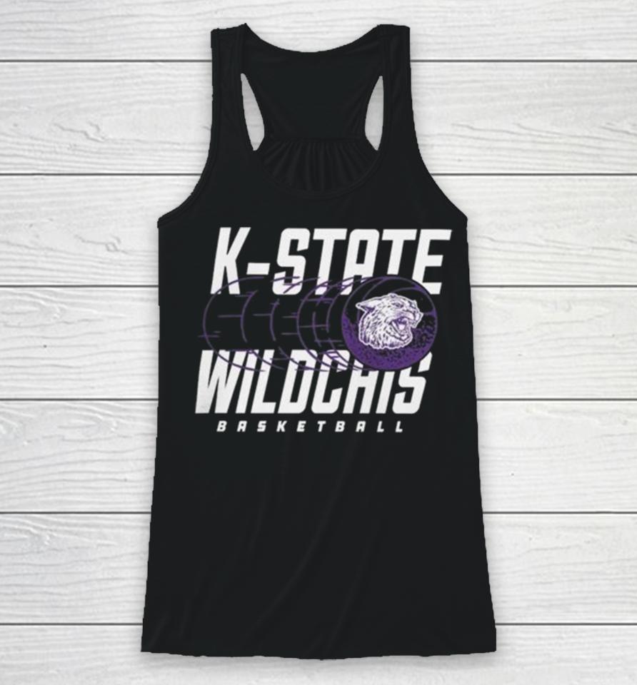 Kansas State Wildcats Basketball Logo 2024 Racerback Tank