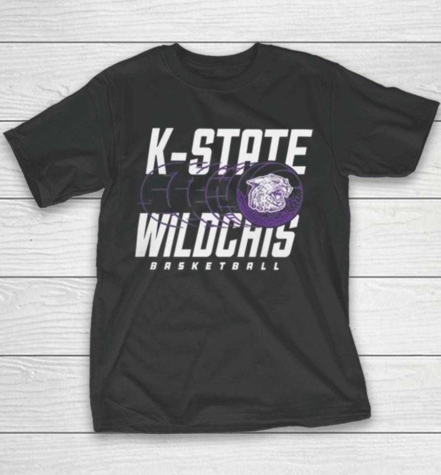 Kansas State Wildcats Basketball Logo 2024 Youth T-Shirt