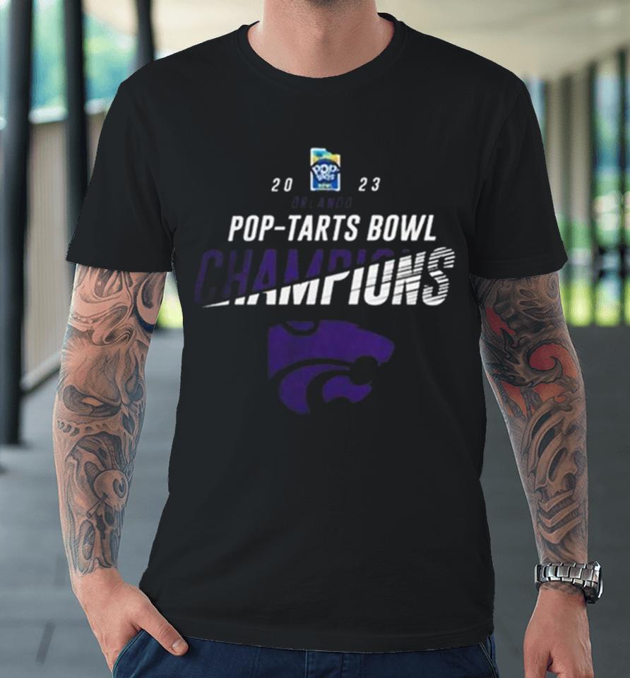 Kansas State Wildcats Win The 2023 Orlando Pop Tarts Bowl Champions Ncaa College Football Premium T-Shirt