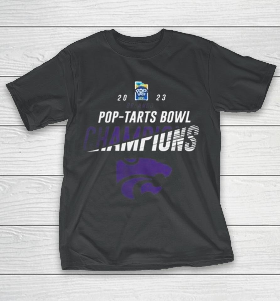 Kansas State Wildcats Win The 2023 Orlando Pop Tarts Bowl Champions Ncaa College Football T-Shirt