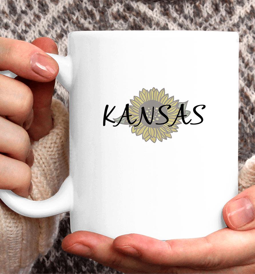 Kansas Sunflower Coffee Mug