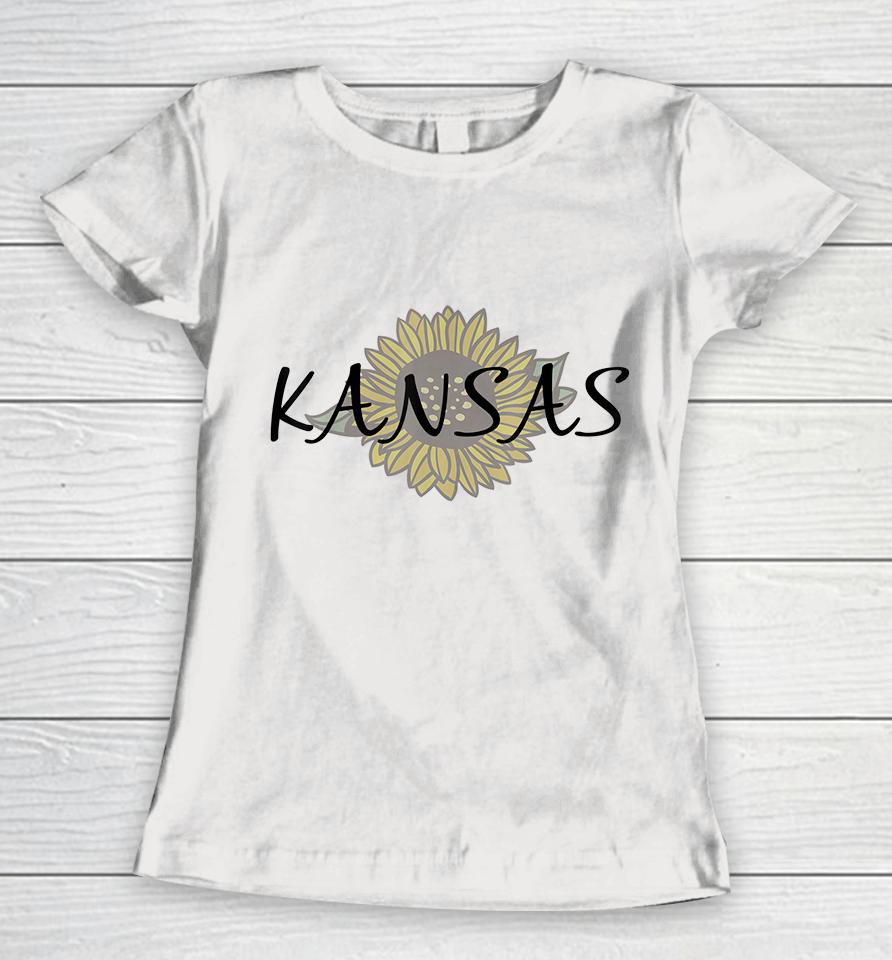 Kansas Sunflower Women T-Shirt