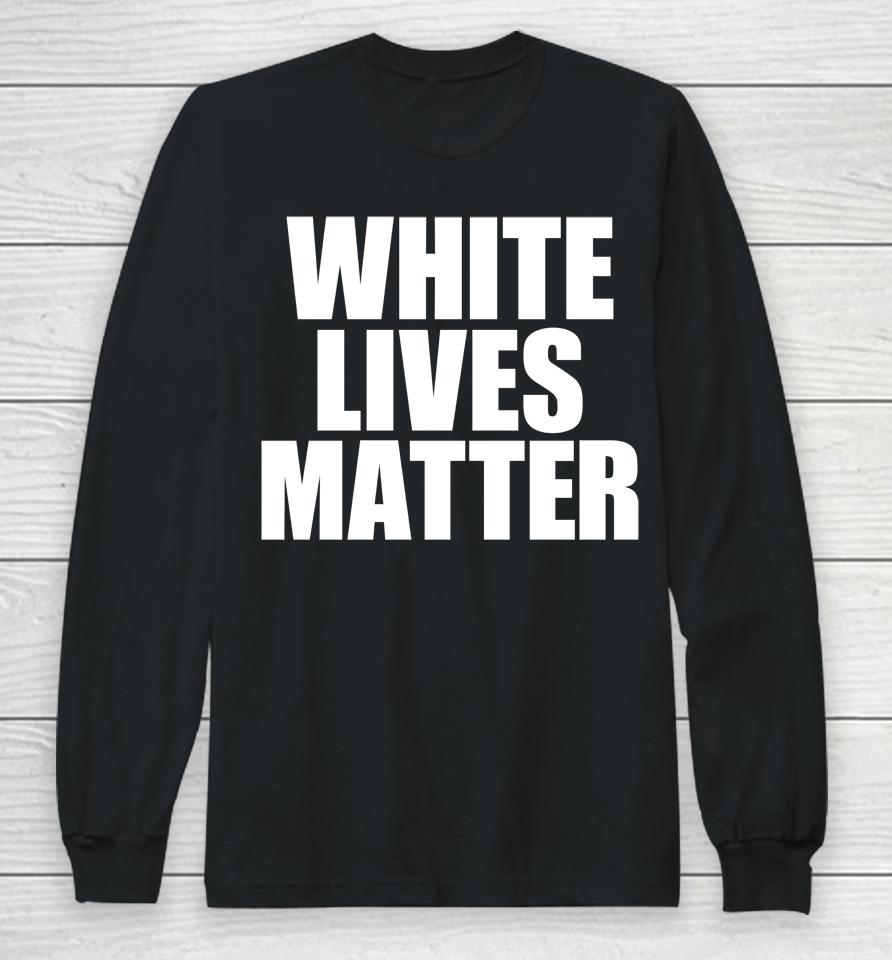 Kanye West White Lives Matter Long Sleeve T-Shirt