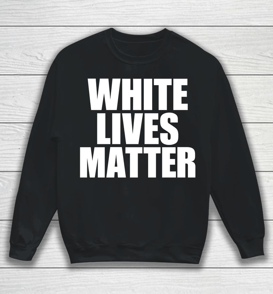 Kanye West White Lives Matter Sweatshirt