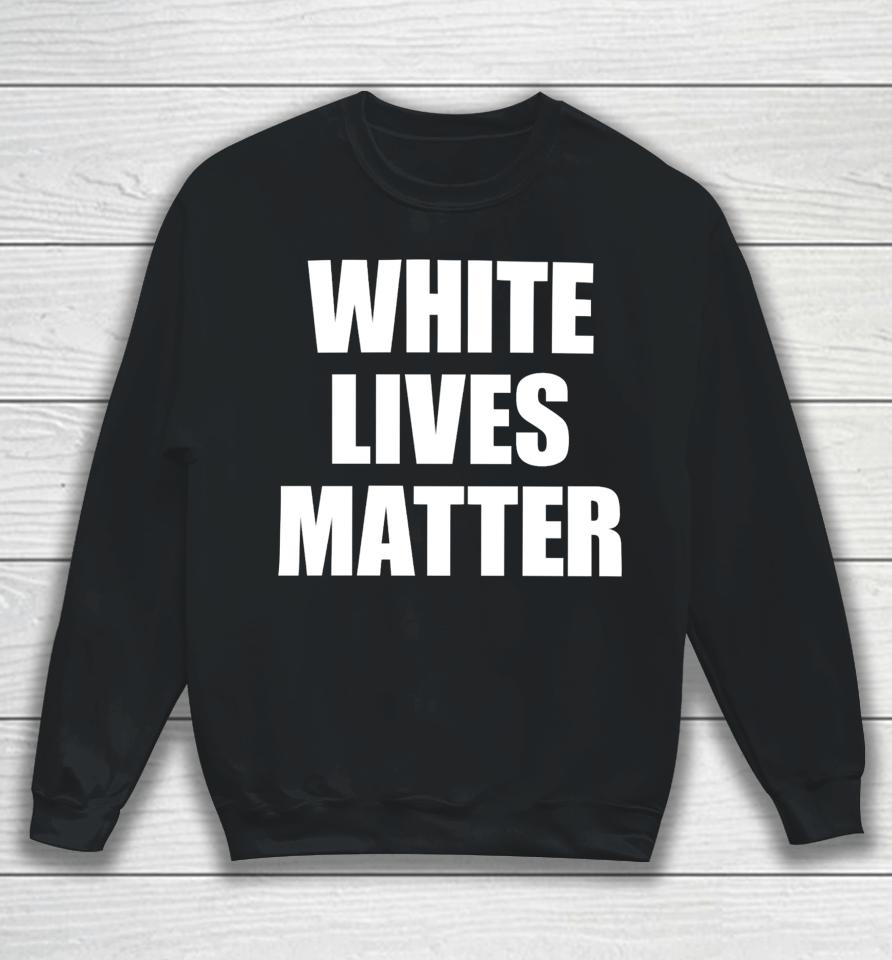 Kanye White Lives Matter Sweatshirt