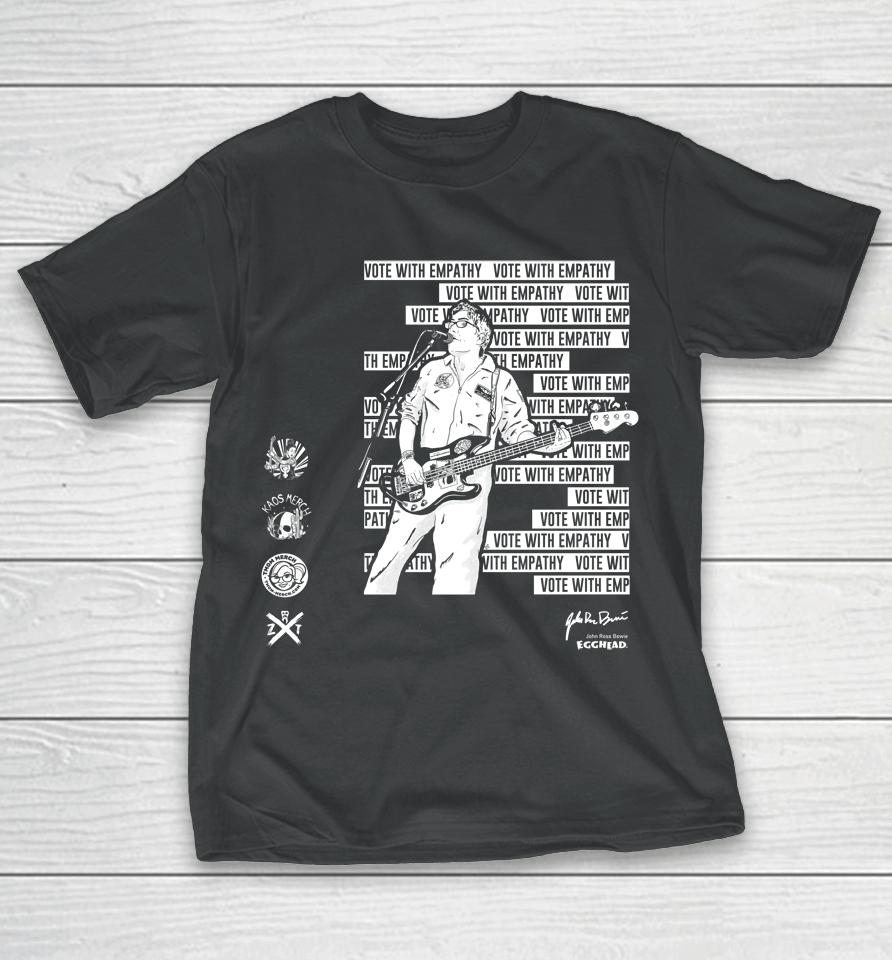 Kaos Merch John Ross Bowie Bassists Against Racists T-Shirt