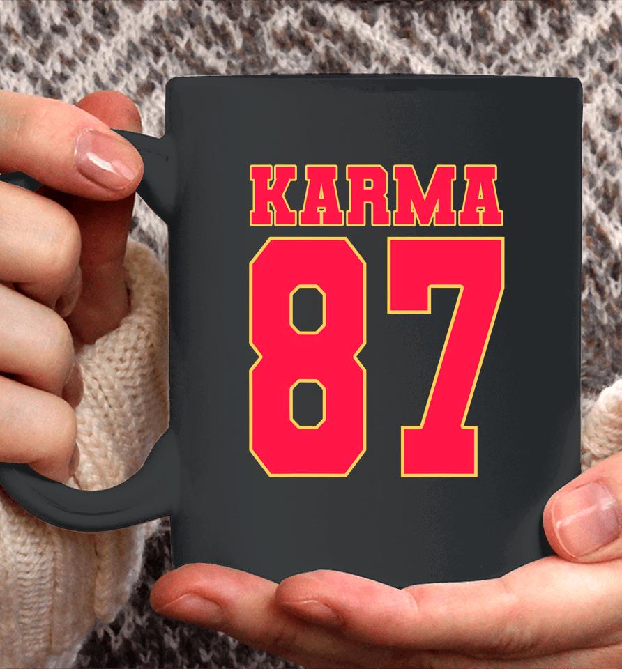 Karma 87 Football Fans Coffee Mug