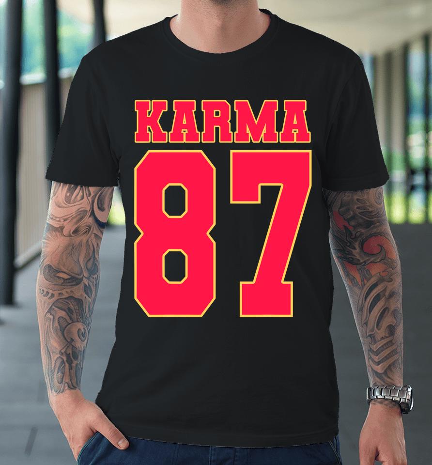 Karma 87 Football Fans Premium T-Shirt