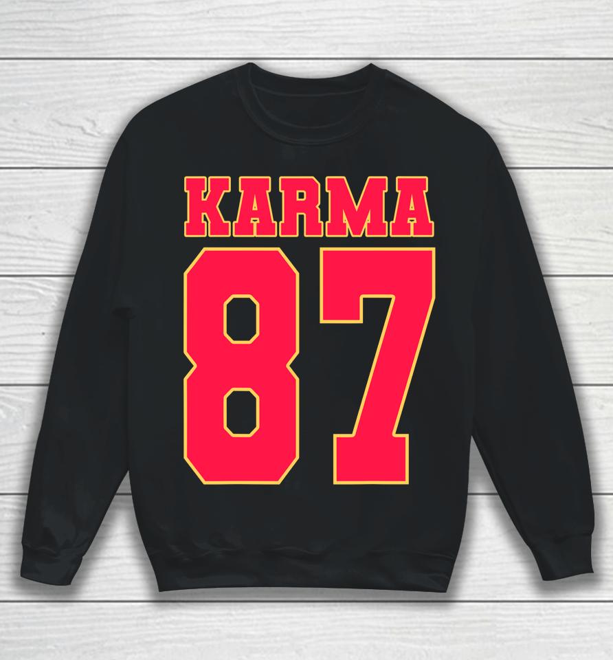 Karma 87 Football Fans Sweatshirt
