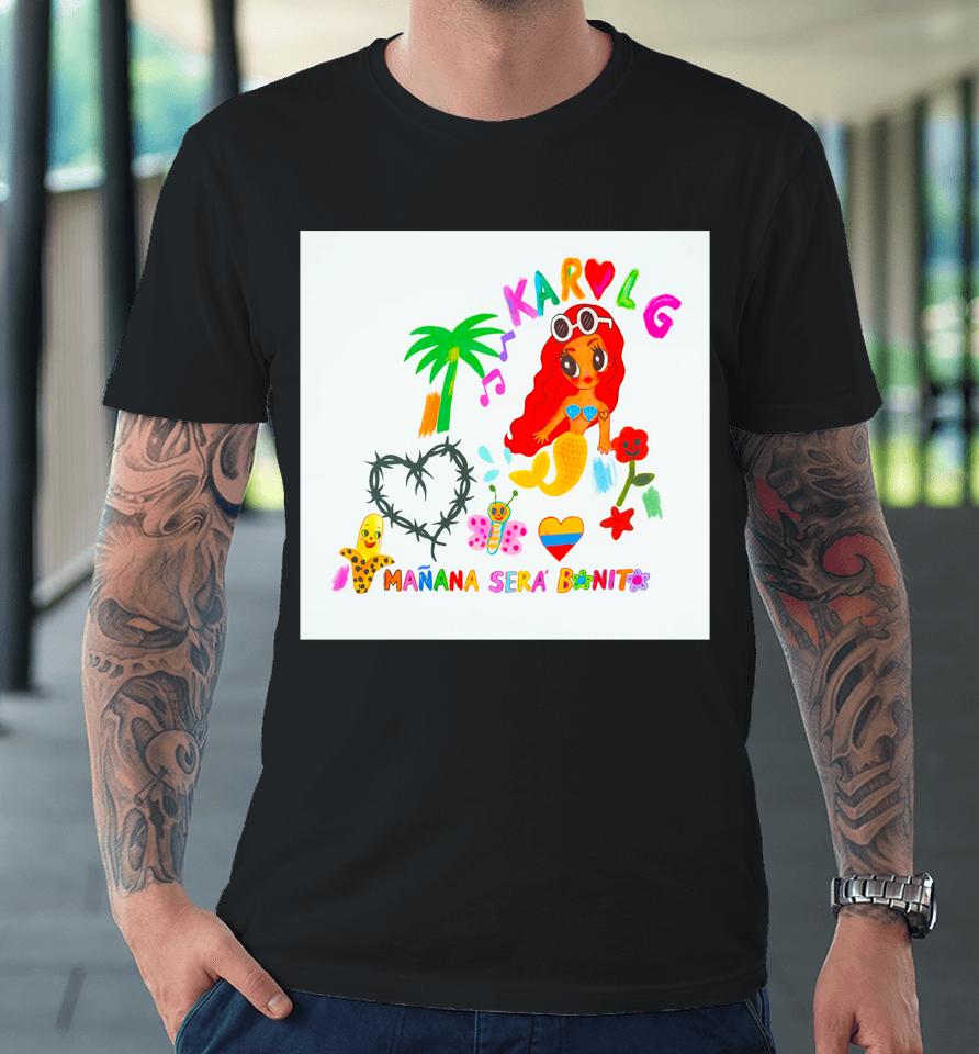 Karol G Store Manana Sera Bonito Collage Premium T-Shirt