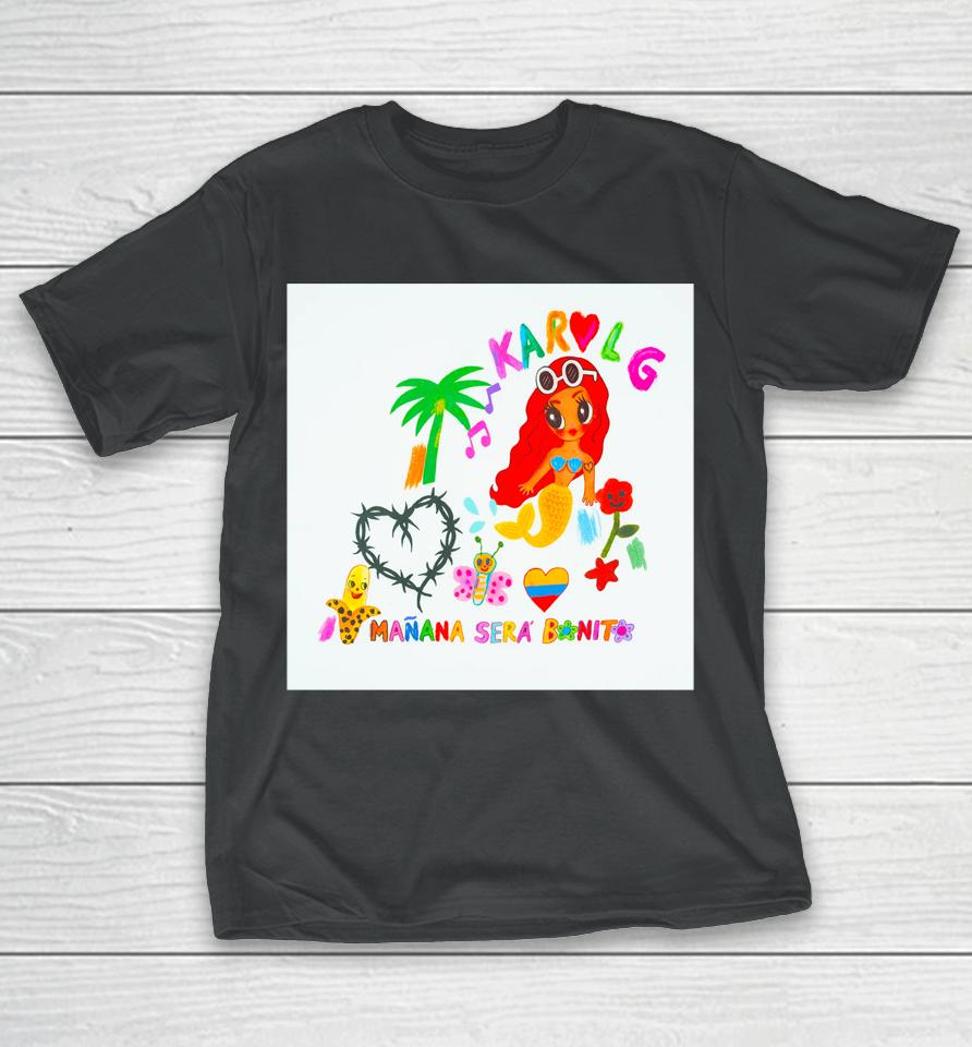 Karol G Store Manana Sera Bonito Collage T-Shirt