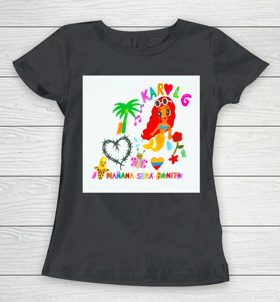 Karol G Store Manana Sera Bonito Collage Women T-Shirt