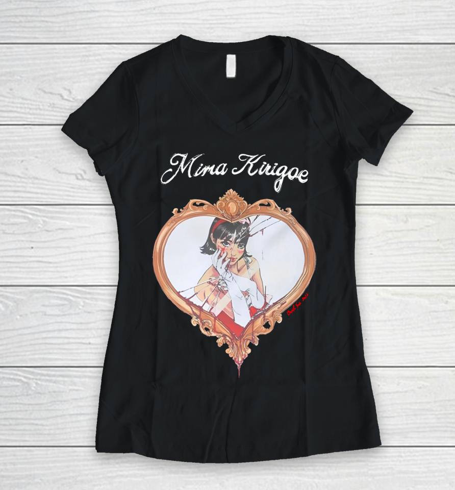 Kate Bush’s Husband Mima Kirigoe Women V-Neck T-Shirt