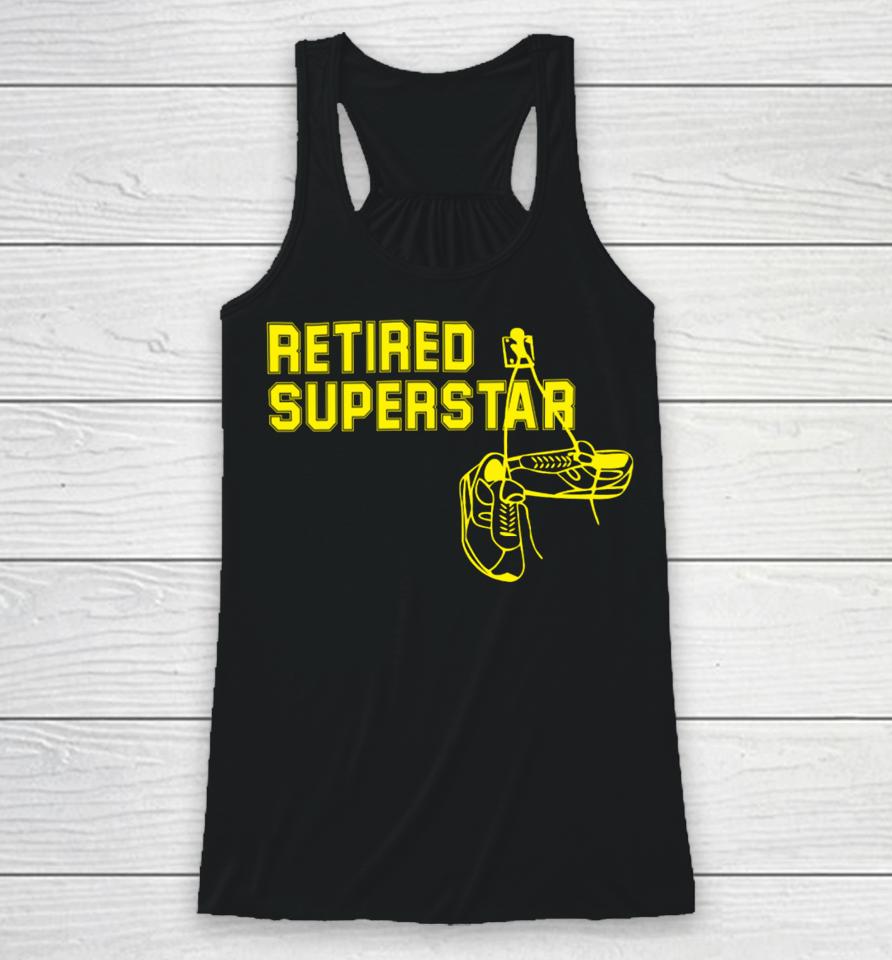 Kathyldg2023 Retired Superstar Shirt Eric Winter Wearing Retired Superstar Racerback Tank