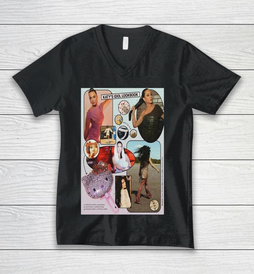 Katy Idol Lookbook 2024 Unisex V-Neck T-Shirt