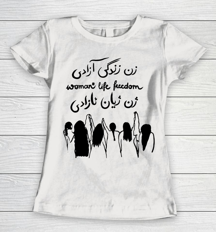 Kaveh Md Women Life Freedom Women T-Shirt